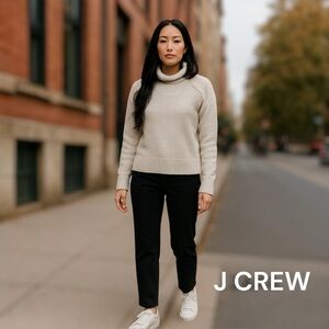 J. Crew Women's White Cotton Sweater Top XXS